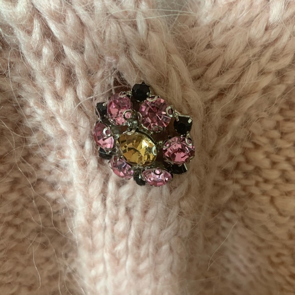 Zara Jewel Button Knit Cardigan - Picture 5 of 7